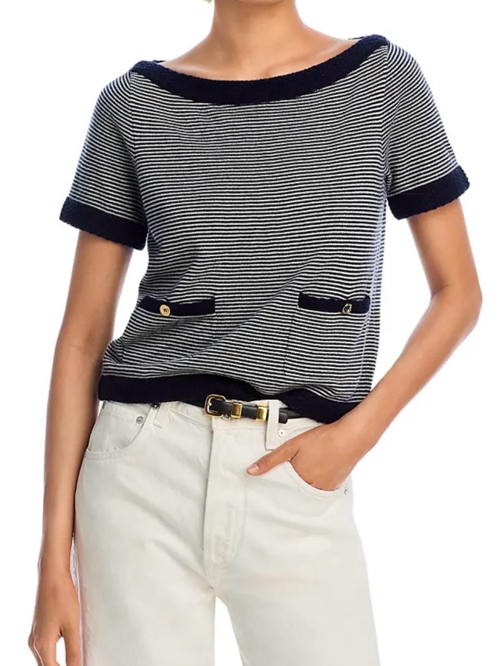 FRAME
The Cashmere Boat Neck Sweater